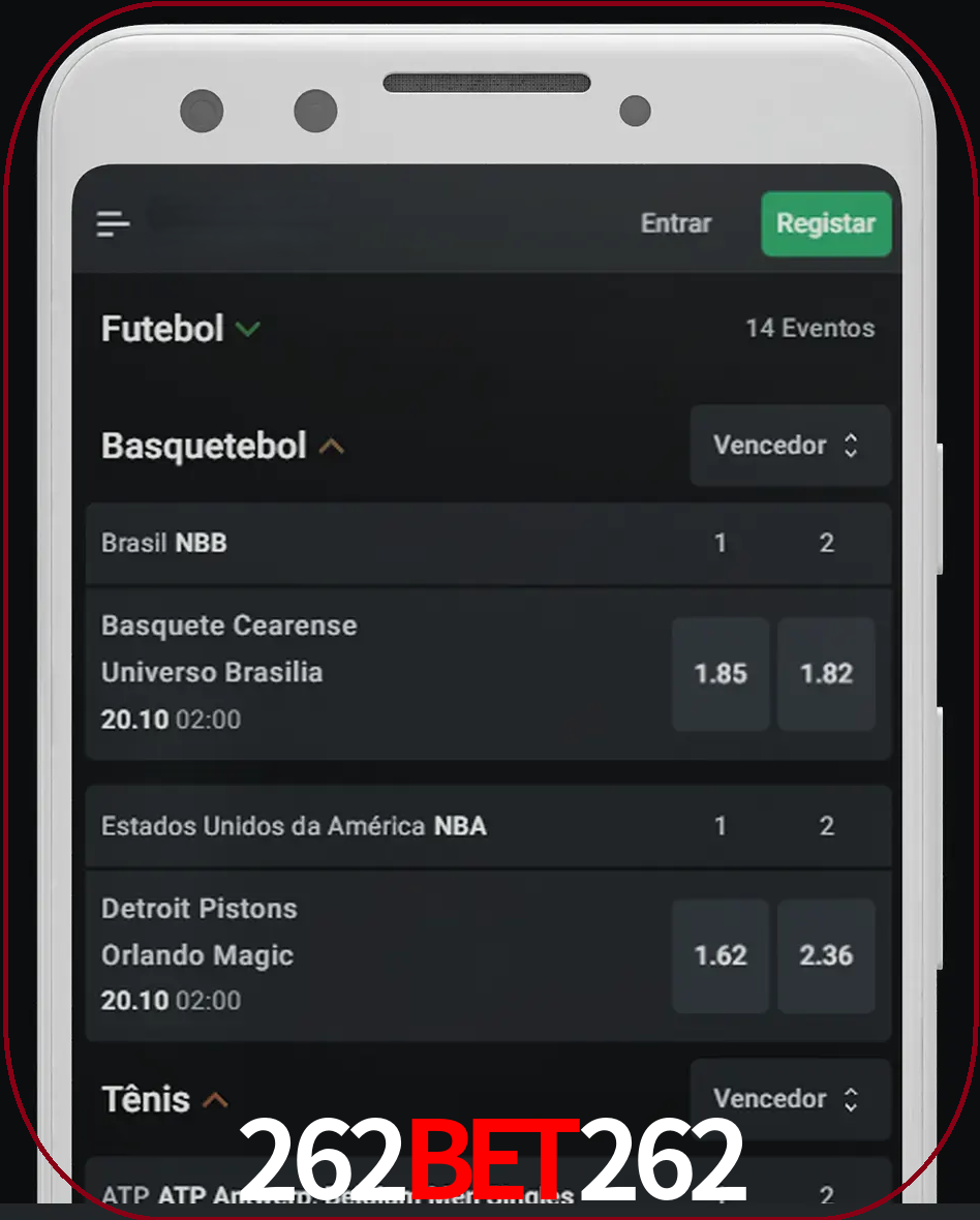 Aposte e assista aos esportes em formato ao vivo.